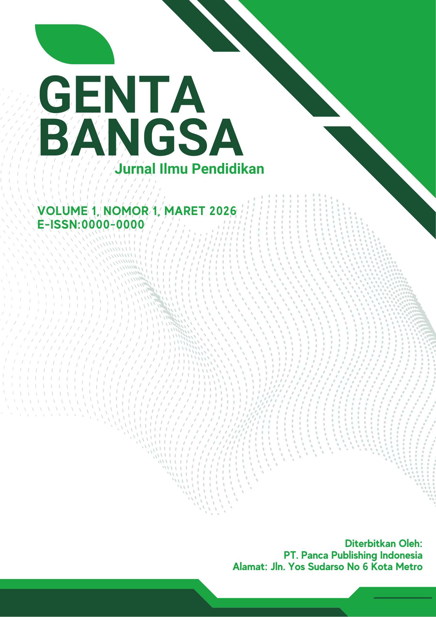 					View Vol. 1 No. 01 (2026): Genta Bangsa: Jurnal Ilmu Pendidikan 
				