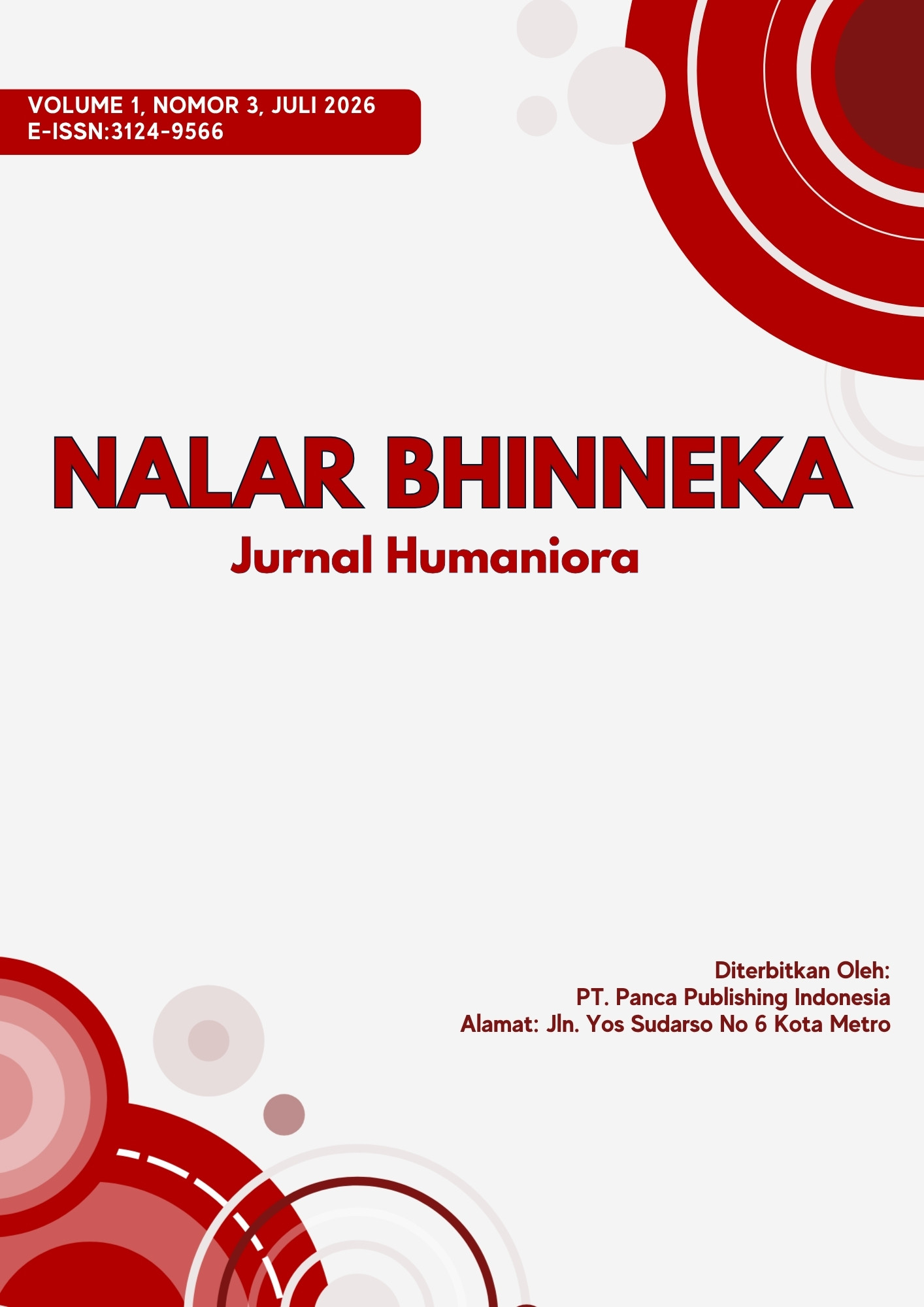 					View Vol. 1 No. 03 (2026): Nalar Bhinneka: Jurnal Humaniora
				